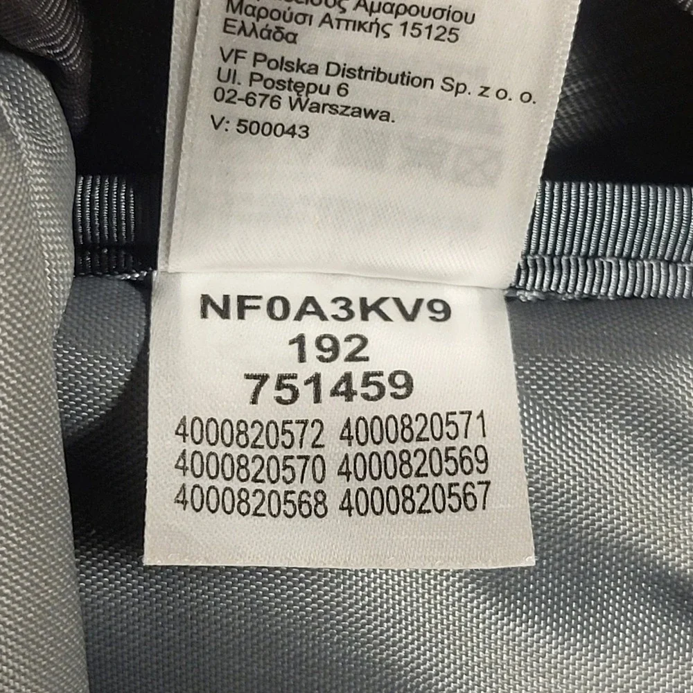 The North Face Vault Backpack Super Clean Gray/Burgundy (NF0A3KV9)